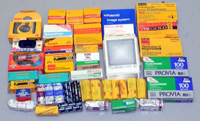 Lot 49 - Over 40 Expired 120 Roll Films & Others.