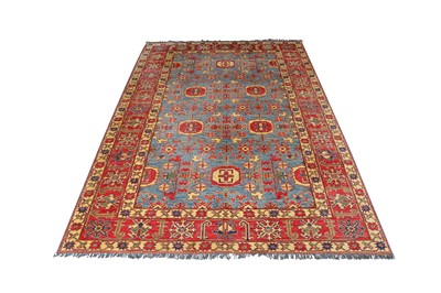 Lot 405 - A FINE UZBEKISTAN CARPET