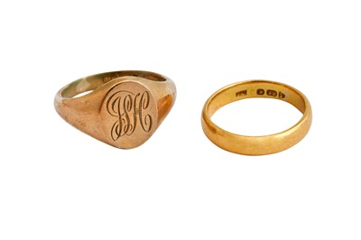 Lot 64 - TWO RINGS