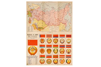 Lot 47 - Russian maps.etc.
