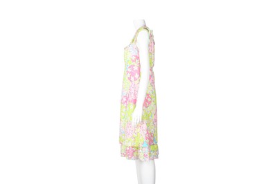 Lot 65 - Emilio Pucci Pink Print Empire Line Sundress - Size 42