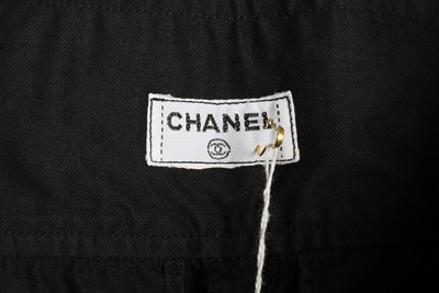 Lot 414 - Chanel Black Wide Leg Trouser