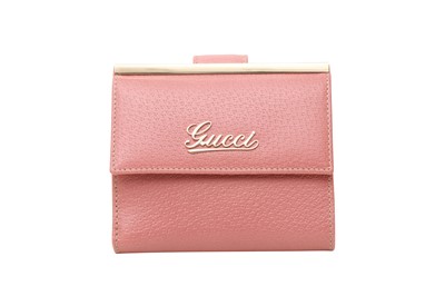 Lot 58 - Gucci Pink Logo Small Wallet