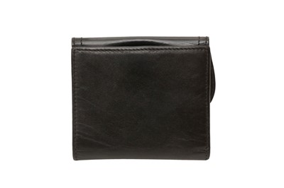 Lot 624 - Christian Dior Black Saddle Wallet