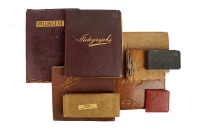 Lot 34 - Autograph Albums.- Miscellaneous