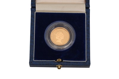 Lot 98 - A HALF SOVEREIGN GOLD COIN