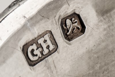 Lot 314 - A Victorian sterling silver four-piece tea and coffee service, Sheffield 1900 by George Howson