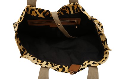 Lot 8 - Dolce & Gabbana Leopard Print Large Tote