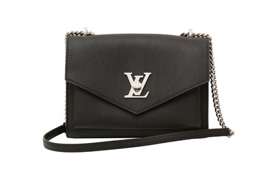 Lot 618 - Louis Vuitton Black Mylockme Chain Bag BB