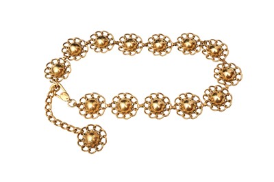 Lot 385 - Dolce & Gabbana Flower Chain Belt