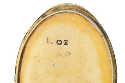 Lot 19 - A George III sterling silver gilt mounted tiger cowrie shell, London 1809 by Thomas Phipps and Edward Robinson
