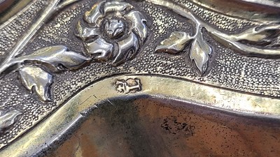 Lot 188 - A mid-18th century Portuguese silver gilt basin, Lisbon circa 1750 by L.I.E (unidentified, probably Vidal 2330)