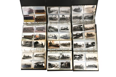 Lot 649 - COLLECTION OF TRAIN PHOTOGRAPHS, 20th century