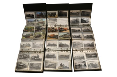 Lot 534 - COLLECTION OF TRAIN PHOTOGRAPHS, 20th century