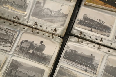 Lot 534 - COLLECTION OF TRAIN PHOTOGRAPHS, 20th century