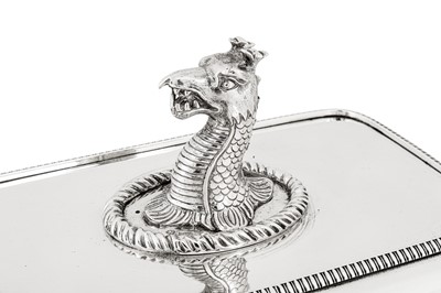 Lot 383 - A George III sterling silver soup tureen, London 1806 by William Bennett (reg. 1st June 1796, died 1825)