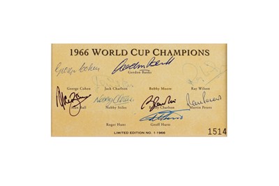 Lot 460 - England 1966 World Cup