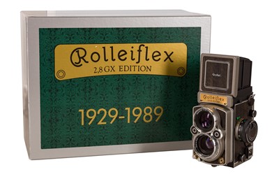 Lot 137 - A Rolleiflex 2.8 GX Edition 1929-1989 "60 Jahre" TLR Camera