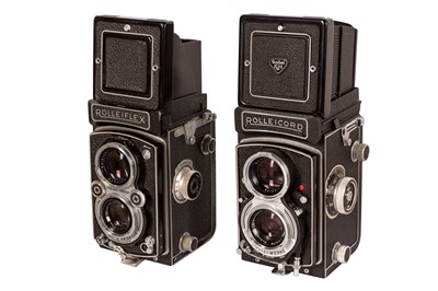 Lot 124 - A Pair of Rollei TLR Cameras