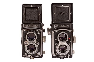 Lot 124 - A Pair of Rollei TLR Cameras