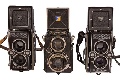 Lot 112 - A Selection of TLR Cameras