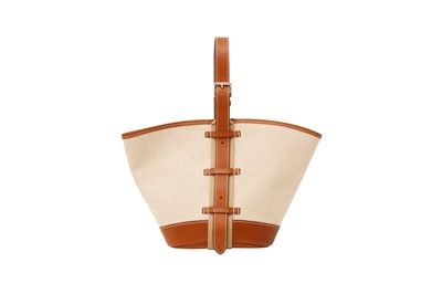 Lot 323 - Hermes Fauve Barenia Camails Bucket Bag