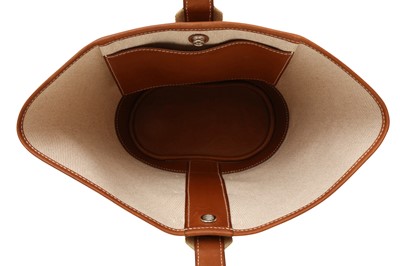 Lot 323 - Hermes Fauve Barenia Camails Bucket Bag