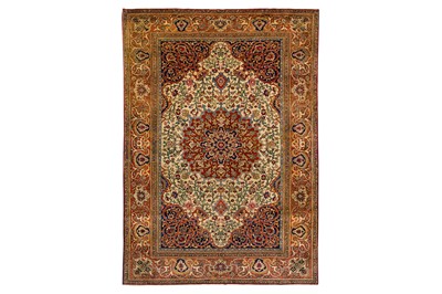 Lot 45 - A VERY FINE ISFAHAN RUG, CENTRAL PERSIA