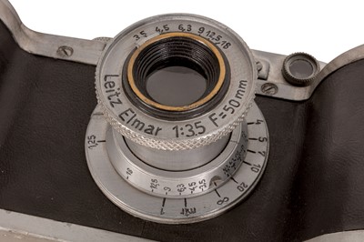 Lot 371 - A Giant Leica 250 ‘Reporter’ Riesen Model Rangefinder Camera
