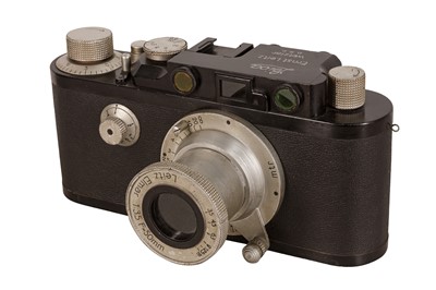 Lot 387 - A Giant Leica III D.R.P Riesen Model Rangefinder Camera