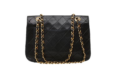 Lot 458 - Chanel Black Single Full Flap Bag