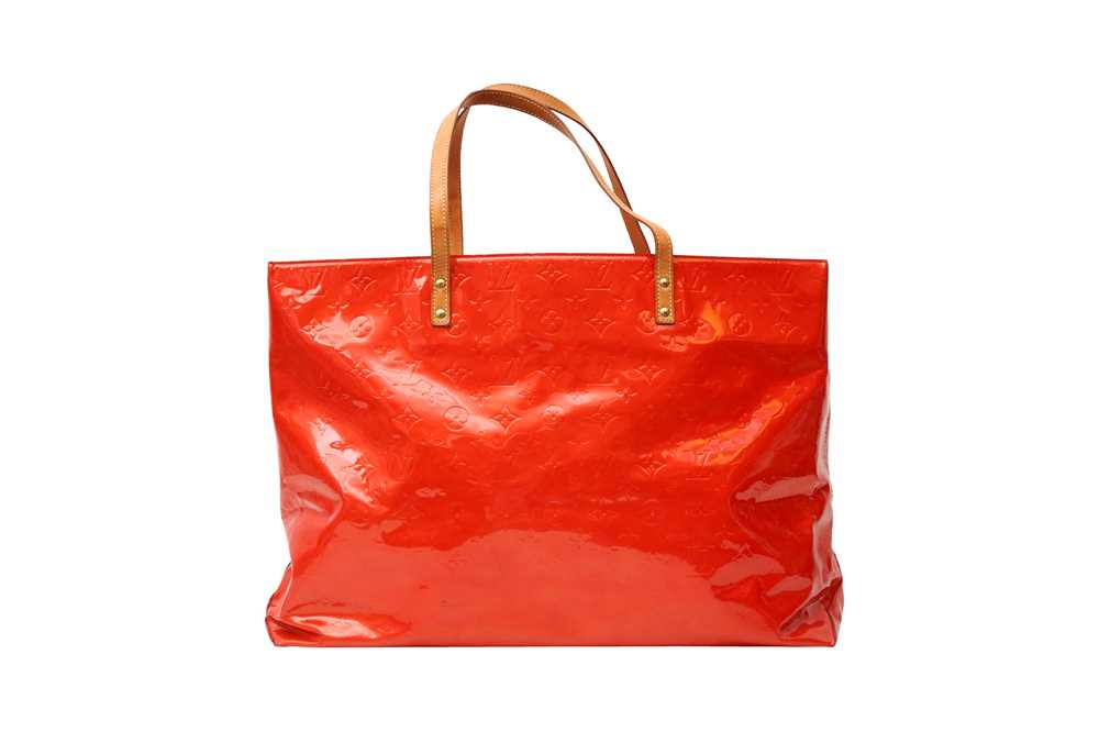 Lot 39 - Louis Vuitton Red Monogram Vernis Reade GM