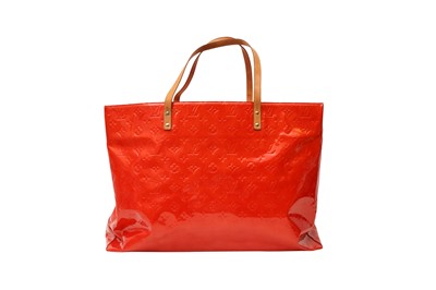 Lot 39 - Louis Vuitton Red Monogram Vernis Reade GM