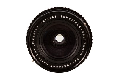 Lot 365 - A Schneider-Kreuznach 35mm f/4 PA-Curtagon for Leicaflex