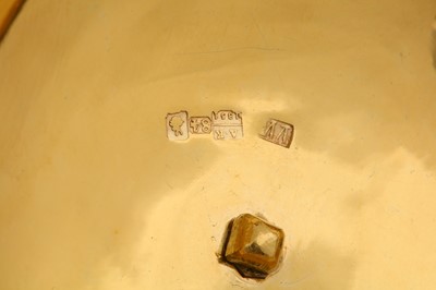 Lot 186 - A Nicholas I mid-19th century Russian 84 zolotnik silver gilt covered cup or mug, Moscow 1851 by ИA or ИД