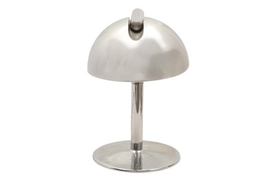 Lot 119 - UNKNOWN (EUROPEAN); A CHROME SPACE AGE STYLE ANGULAR LAMP