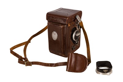 Lot 127 - A Metered Rolleiflex 3.5F TLR Camera