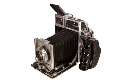 Lot 108 - A Linhof SuperTechnika IV Folding Camera Outfit