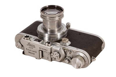 Lot 390 - A Leica III "Stapo Düsseldorf" Rangefinder Camera