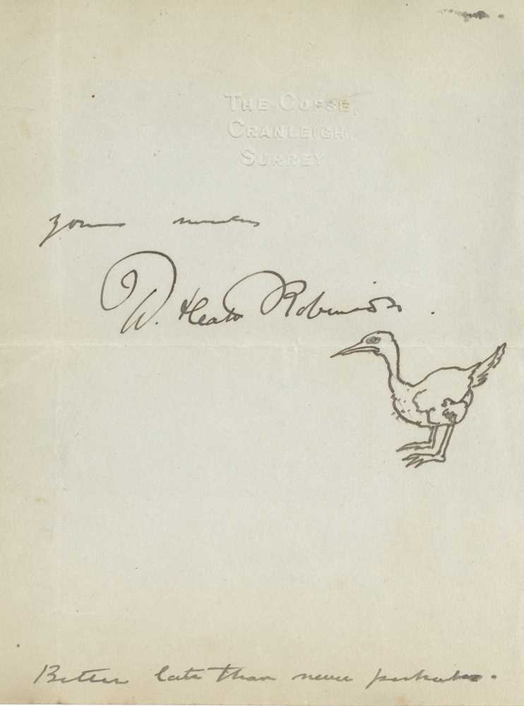 Lot 10 Heath Robinson (William)