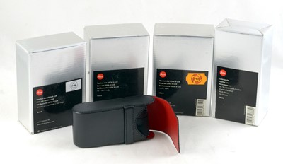 Lot 492 - Four Leica Case Sets for D-Lux Digital Cameras, NOS.