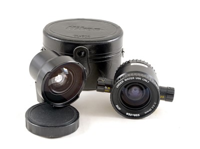 Lot 182 - 20mm Sea & Sea Underwater Lens & Nikonos Fit Multi-Finder.