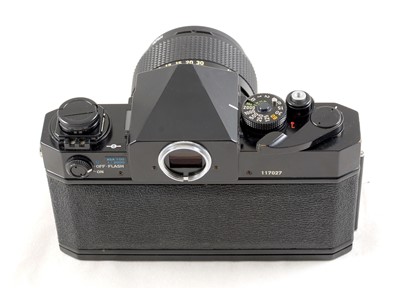 Lot 187 - An Early Canon F-1 with 100mm f2.8 S.S.C. Lens.