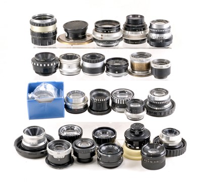 Lot 262 - A Group of Approx 25 Enlarging & Others Lenses.
