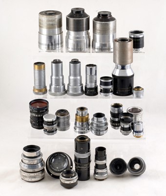 Lot 491 - Dallmeyer, Cooke & Other Camera, Cine & Projection Lenses.