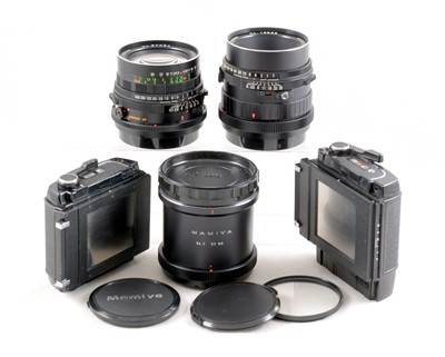 Lot 151 - 65mm & 150mm Mamiya RB67 Lenses & Accessories.