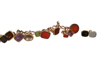 Lot 3 - A CHARM BRACELET