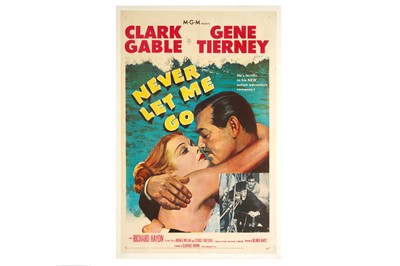 Lot 181 - Movie Poster.- Never Let Me Go (1953)