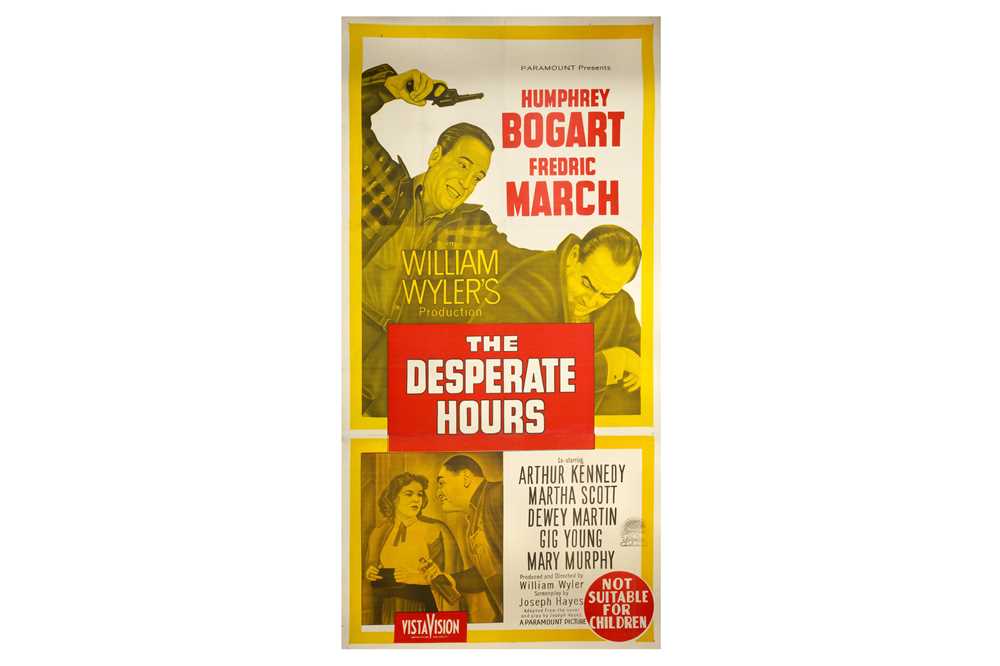 Lot 359 - Movie Poster.- The Desperate Hours (1955)