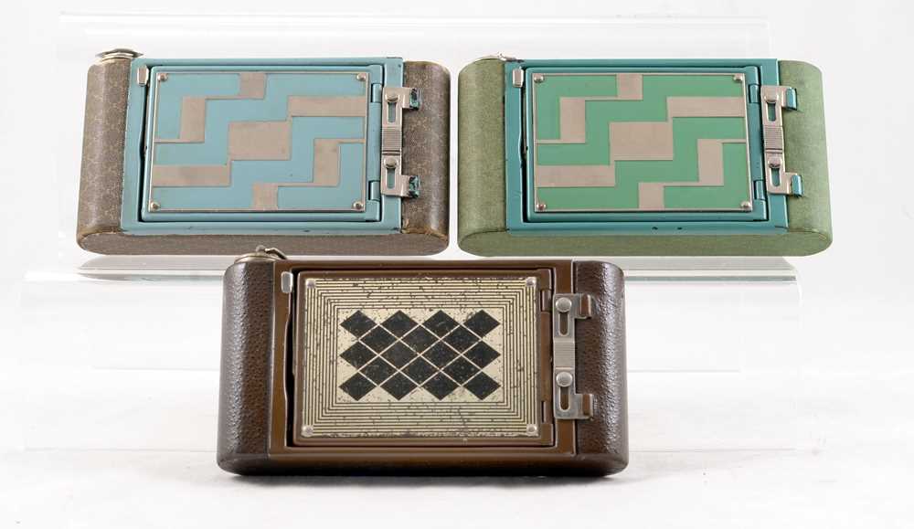 Lot 5 - Kodak "Lightning Bolt" & "Diamond" Petite Cameras.